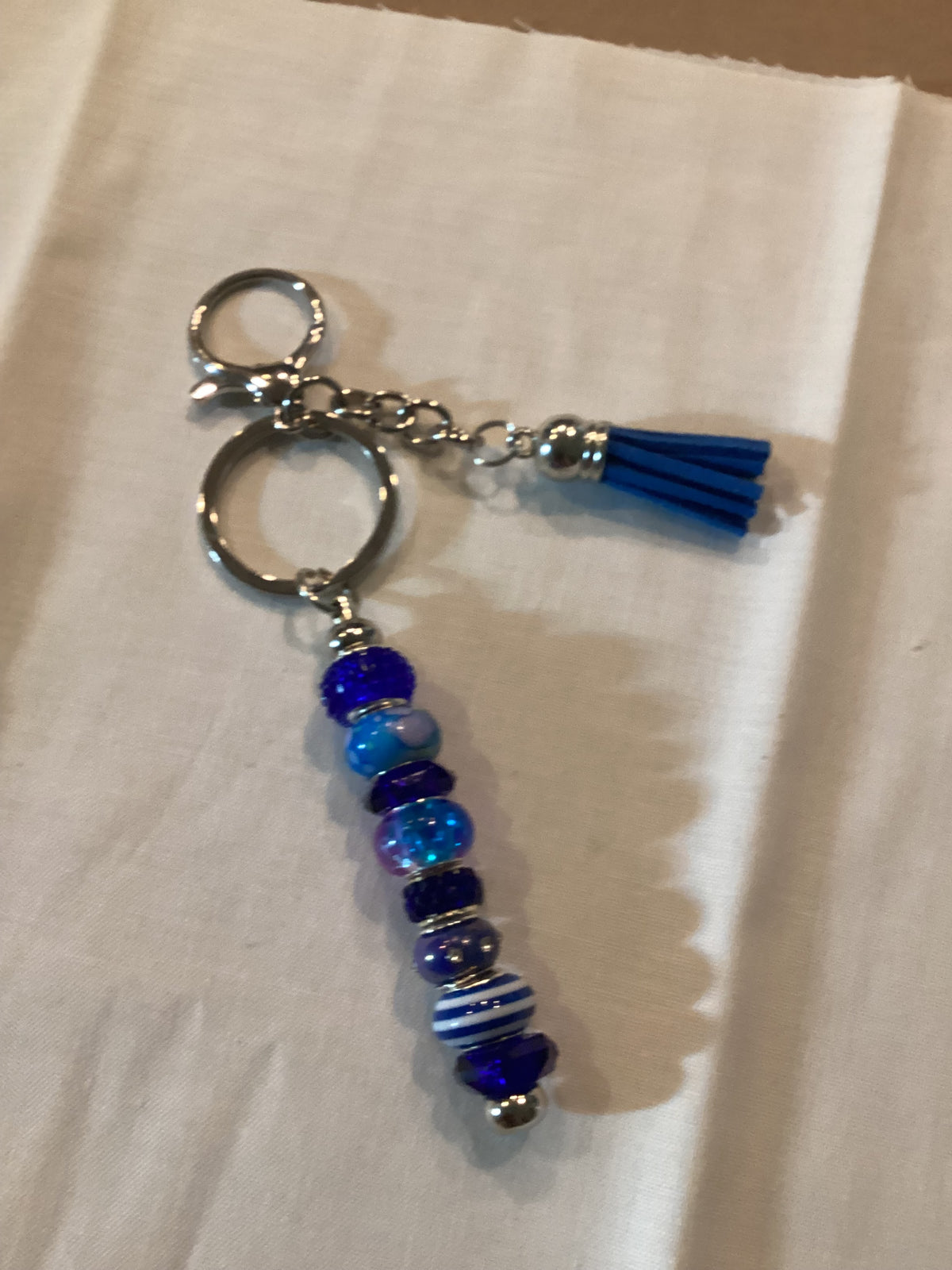 Navy Blue Keychain