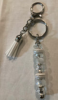 Translucent White Keychain