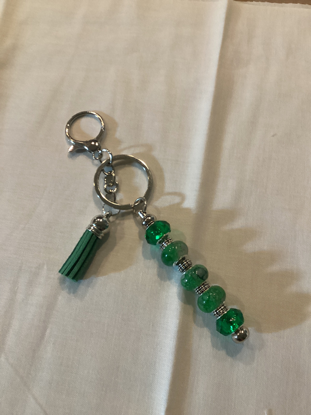 Green keychain