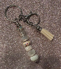 Beige Keychain