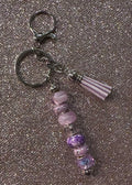 Lavender keychain