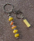 Light yellow keychain