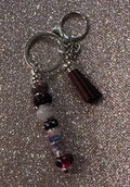 Dark brown keychain