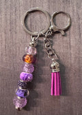 Magenta keychain