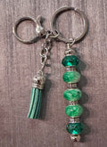 Emerald keychain