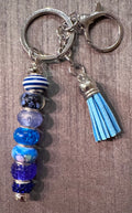 Blue keychain