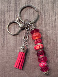 Valentines red keychain