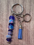 Dark blue keychain
