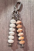 iced coffee double keychain